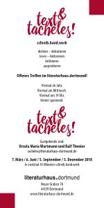 text und tacheles!