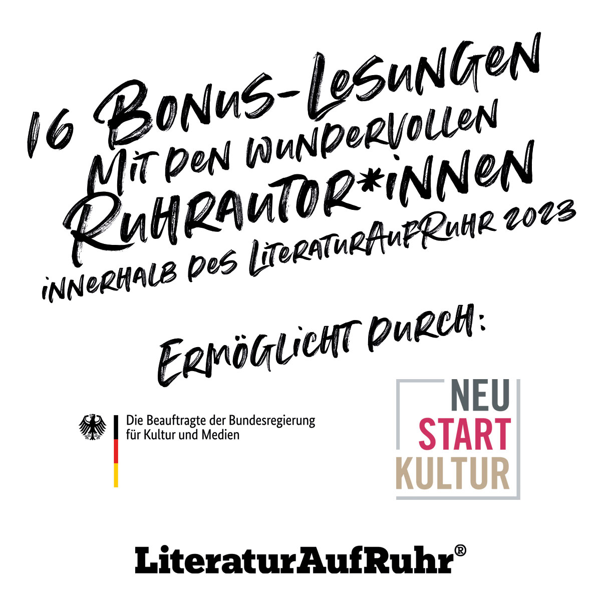 Featured image for “LiteraturAufRuhr®: 16 Bonus-Lesungen”